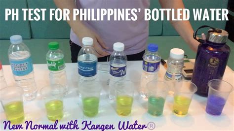 bottled water acidity test philippines|bottled water in the philippines.